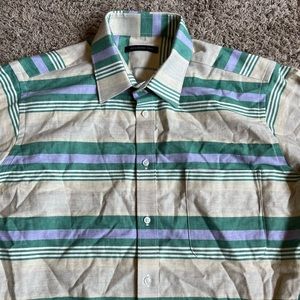 Original Stitch Button Down Shirt stripes japan large